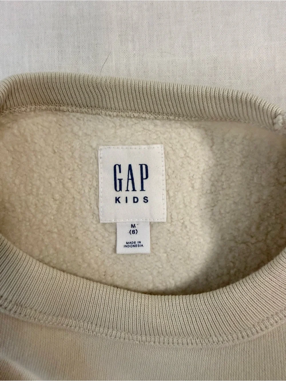 Gap Kids Original Logo Fleece Sweatshirt Size M 8